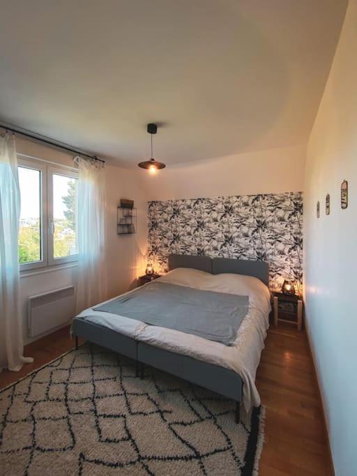 סריל-סור-מר Grande Maison Chaleureuse Avec Vue Mer Imprenable מראה חיצוני תמונה